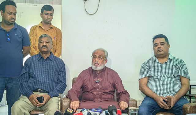 সরকারের সুষ্ঠু নির্বাচন আয়োজনের সদিচ্ছা নেই: জিএম কাদের