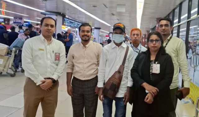 প্রথম ধাপের চিকিৎসা শেষে দেশে ফিরেছেন গণঅভ্যুত্থানে আহত খোকন 
