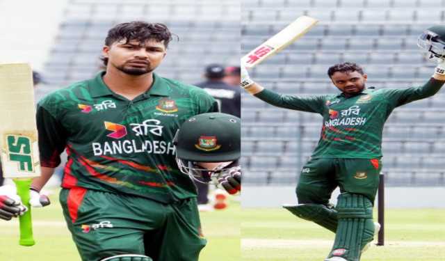সোহান-মাহিদুলের সেঞ্চুরি, ২২৫ রানের জুটিতে রান পাহাড় ‘এ’ দলের