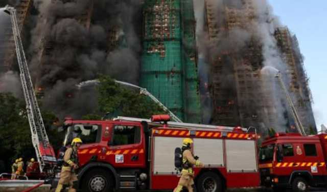 হংকংয়ে আবাসিক এলাকায় আগুন, নিহত ৪