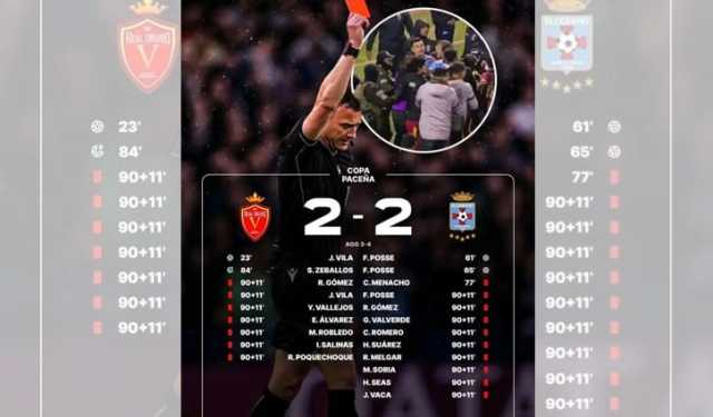 এক ম্যাচে ১৭ লাল কার্ড!