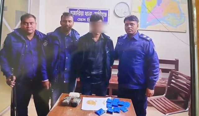 মুন্সীগঞ্জে ৮ হাজার ইয়াবা উদ্ধার, গ্রেপ্তার ১ 