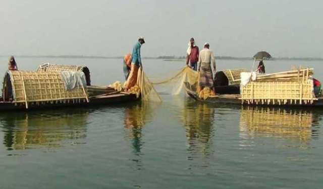 কাপ্তাই হ্রদে রুই জাতীয় মাছ কমছে