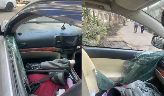 ‘গুলি কর’ বলে চট্টগ্রামে কাস্টমস কর্মকর্তার গাড়িতে হামলা