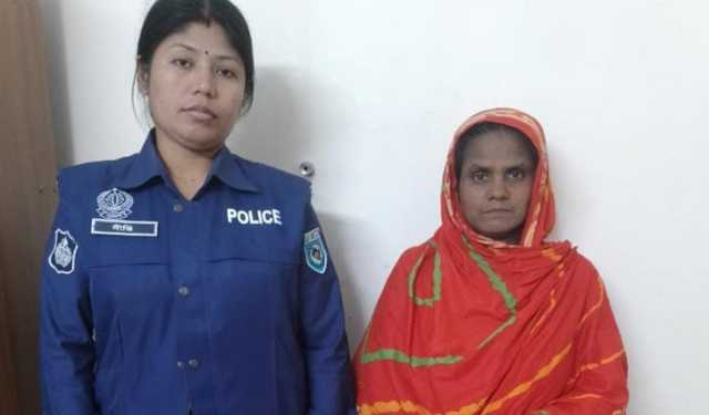 পিঁড়ির আঘাতে স্বামীর মৃত্যু, স্ত্রী আটক