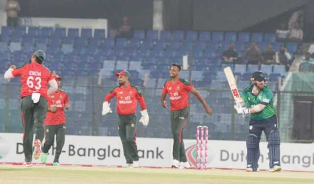 সিরিজ নির্ধারণী ম্যাচে বাংলাদেশকে মামুলি টার্গেট ছুড়ল আয়ারল্যান্ড