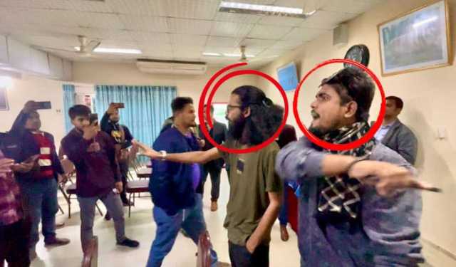 সাংবাদিকদের তালাবদ্ধ রাখার হুমকি, যুবশক্তির ২ নেতাকে অব্যাহতি