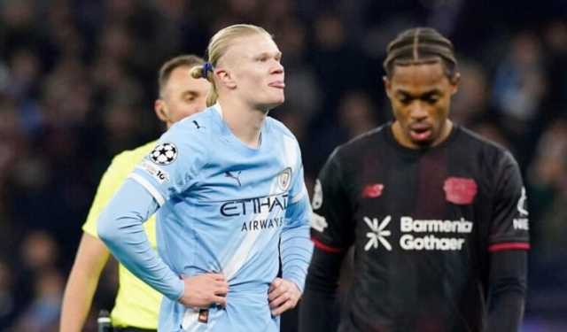 ঘরের মাঠে লেভারকুসেনে ধরাশায়ী ম্যানসিটি