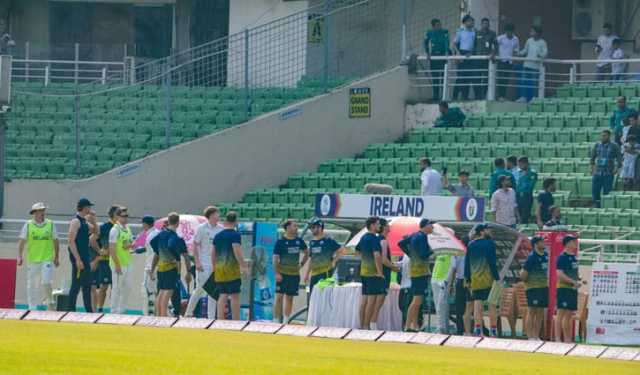 ভূমিকম্পে বন্ধ থাকল মিরপুরের খেলা