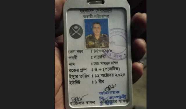 নাটোরে ট্রাকের ধাক্কায় সেনা সদস্য নিহত