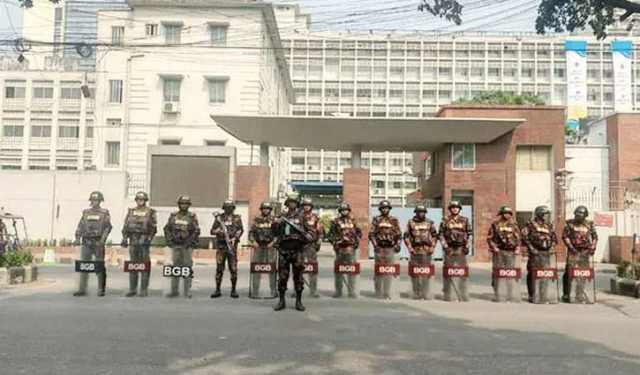 ঢাকাসহ ৪ জেলায় বিজিবি মোতায়েন