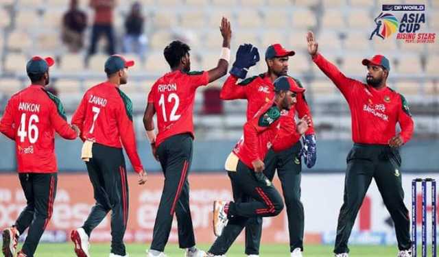 আফগানিস্তানকে উড়িয়ে দিল বাংলাদেশ