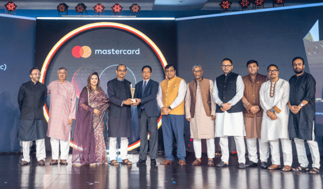 এবি ব্যাংকের মাস্টারকার্ড এক্সিলেন্স অ্যাওয়ার্ড অর্জন