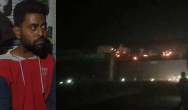 এক হাজার টাকায় ফুটওভার ব্রিজে অগ্নিসংযোগ, যুবকের স্বীকারোক্তি