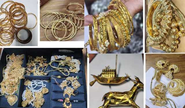 শেখ হাসিনার দুই ব্যাংক লকার থেকে ৯ কেজি ৭০৭ গ্রাম স্বর্ণ উদ্ধার