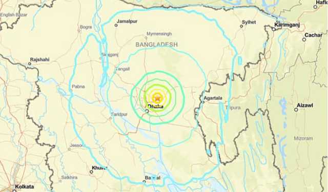 ভূমিকম্পে নিহত ৬, আহত দেড় শতাধিক