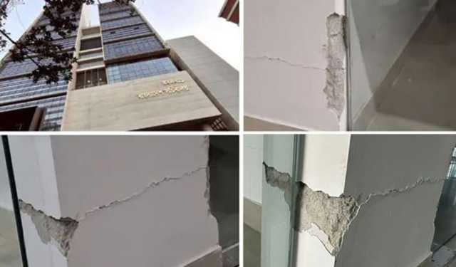 ভূমিকম্পে সচিবালয়ের নতুন ভবনে ফাটল