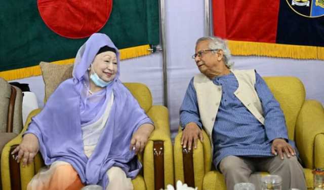 সেনাকুঞ্জে খালেদা জিয়া, প্রধান উপদেষ্টার সঙ্গে একান্ত আলাপ