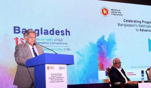 আইএলওর ৩টি কনভেনশন একসঙ্গে অনুসমর্থন ঐতিহাসিক সিদ্ধান্ত: উপদেষ্টা