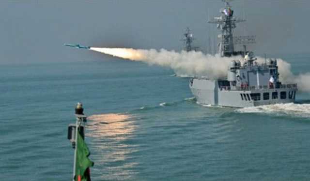 বঙ্গোপসাগরে ক্ষেপণাস্ত্র উৎক্ষেপণের মধ্য দিয়ে নৌবাহিনীর বার্ষিক মহড়া সমাপ্ত