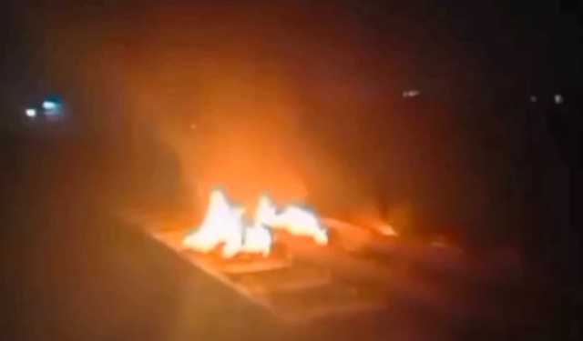 ব্রাহ্মণবাড়িয়ায় রেললাইনে আগুন