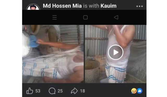 মতলবে দুধ দিয়ে গোসল করে রাজনীতি ছাড়লেন যুবদল নেতা 