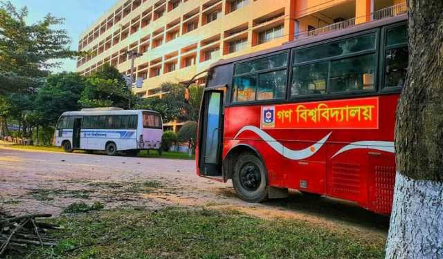 গণ বিশ্ববিদ্যালয়ে র‌্যাগিংয়ের অভিযোগে ৮ শিক্ষার্থী সাময়িক বহিষ্কার