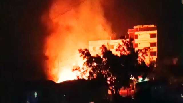 দীঘিনালার লারমা স্কয়ারে ফের আগুন, ব্যাপক ক্ষয়ক্ষতি