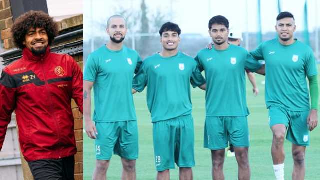 দেশের ফুটবলে প্রবাসী ফাইভস্টার