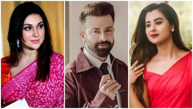 শাকিবের জন্মদিনের শুভেচ্ছাবার্তায় কী লিখলেন অপু-বুবলী