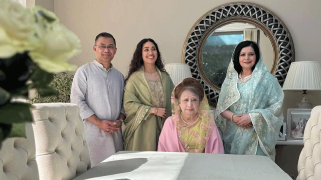 ৭ বছর পর মা-ছেলের ঈদ উদ্‌যাপন, দেশবাসীর উদ্দেশে যা বললেন তারেক রহমান