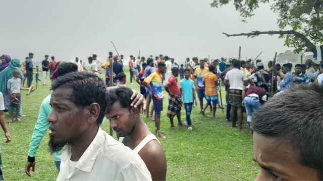 ঈদের দিন ফুটবল খেলাকে কেন্দ্র করে ২ গ্রামের সংঘর্ষ, আহত ২৫