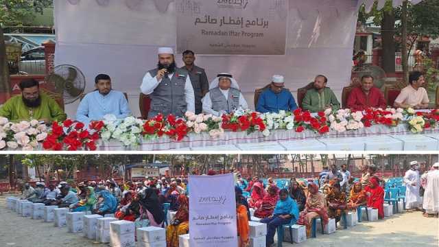 ঈদে সহস্রাধিক অসহায়ের মাঝে শেখ জাহিদ ফাউন্ডেশনের খাদ্য বিতরণ