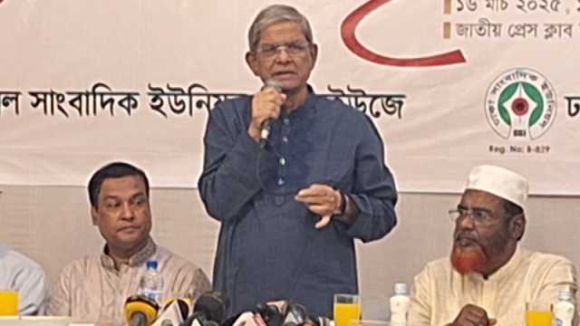 নির্বাচন দেরি হলে মাথাচাড়া দেবে ফ্যাসিস্ট শক্তি: মির্জা ফখরুল