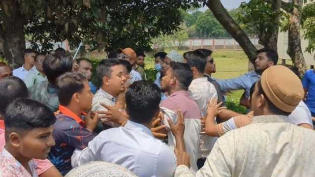 বিশ্বম্ভরপুরে ইউএনওকে নিয়ে দুপক্ষ মারমুখী