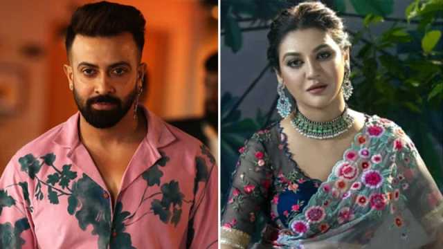 হঠাৎ কলকাতায় শাকিব-জয়া