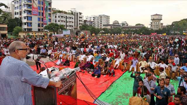 জনগণ স্থায়ী সরকার চায়: নজরুল ইসলাম খান 