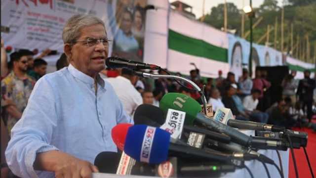 আবারও জাতীয় ঐক্যের ডাক দিলেন মির্জা ফখরুল