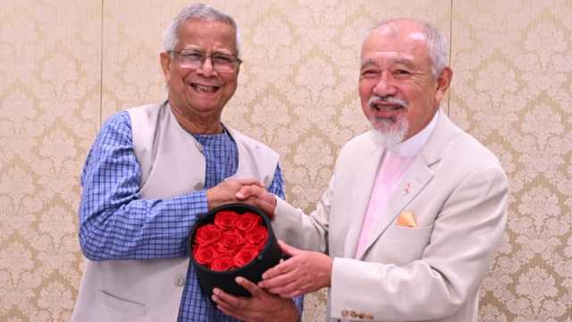 রোহিঙ্গা সংকট নিরসনে সাসাকাওয়ার সহযোগিতা চাইলেন প্রধান উপদেষ্টা