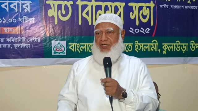 দেশের স্বার্থের বিরুদ্ধে আমরা কোনো কিছুতে হ্যাঁ বলব না: জামায়াত আমির