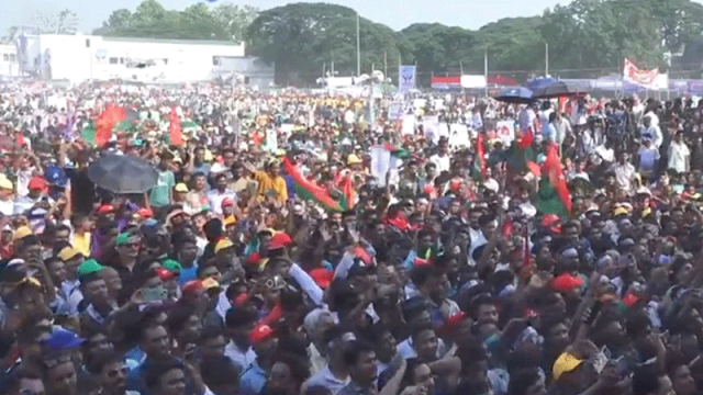 চট্টগ্রামে তারুণ্যের সমাবেশে হাজার হাজার নেতাকর্মী, তীব্র যানজটে ভোগান্তি