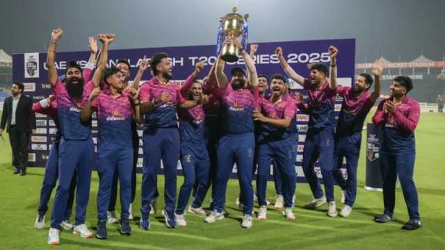 শুরু থেকেই সিরিজ জয়ের বিশ্বাস ছিল আমিরাতের