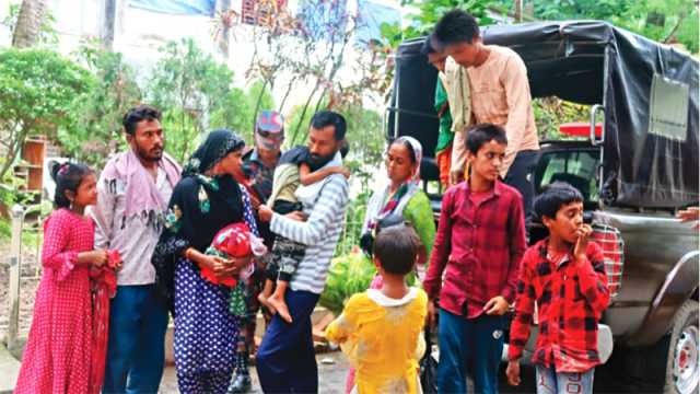 সাত সীমান্ত দিয়ে ১০৭ জনকে ঠেলে পাঠাল ভারত