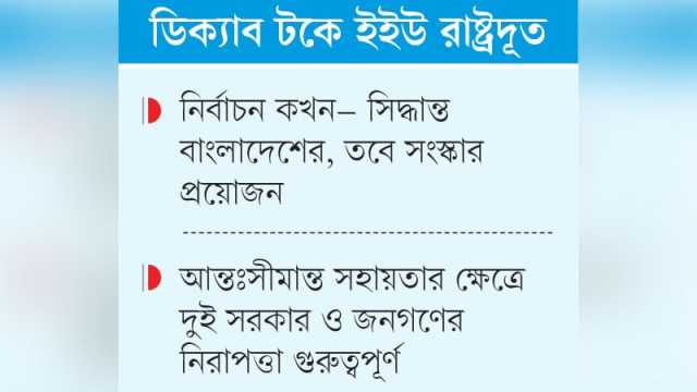 রাখাইনে করিডোরের উদ্যোগকে ইতিবাচক মনে করে ইইউ