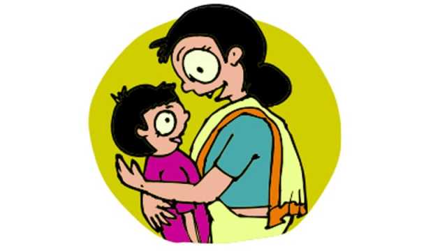 মাম্মির সঙ্গে