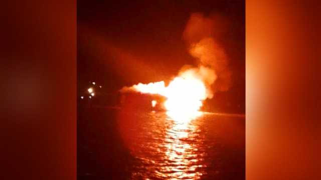 সুনামগঞ্জে হাউসবোটে আগুন, অল্পের জন্য রক্ষা পেলেন ১২ পর্যটক