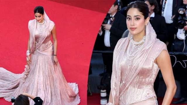 কানের লাল গালিচায় জাহ্নবীর সঙ্গেও ছিলেন শ্রীদেবী