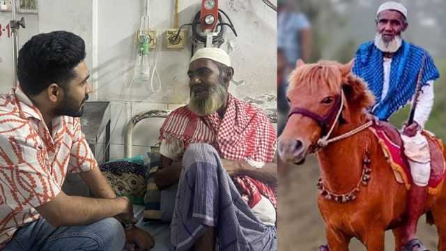 হাসপাতালে গিয়ে খায়রুল বাসার বললেন, আজন্ম এক নায়ক মনু মিয়া