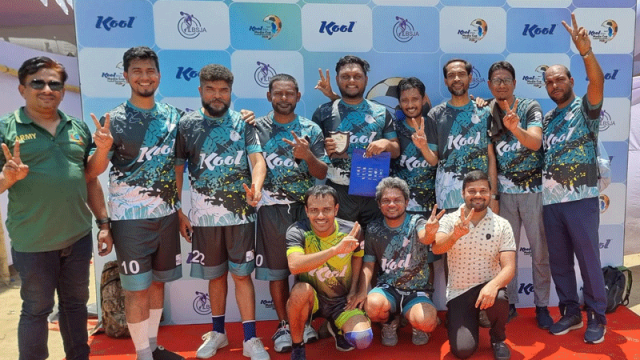 মিডিয়া কাপ ফুটবলে দাপুটে জয় সমকালের 