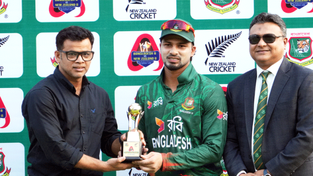 অঙ্কন-সোহানের সেঞ্চুরিতে বড় জয়, সিরিজ বাংলাদেশের